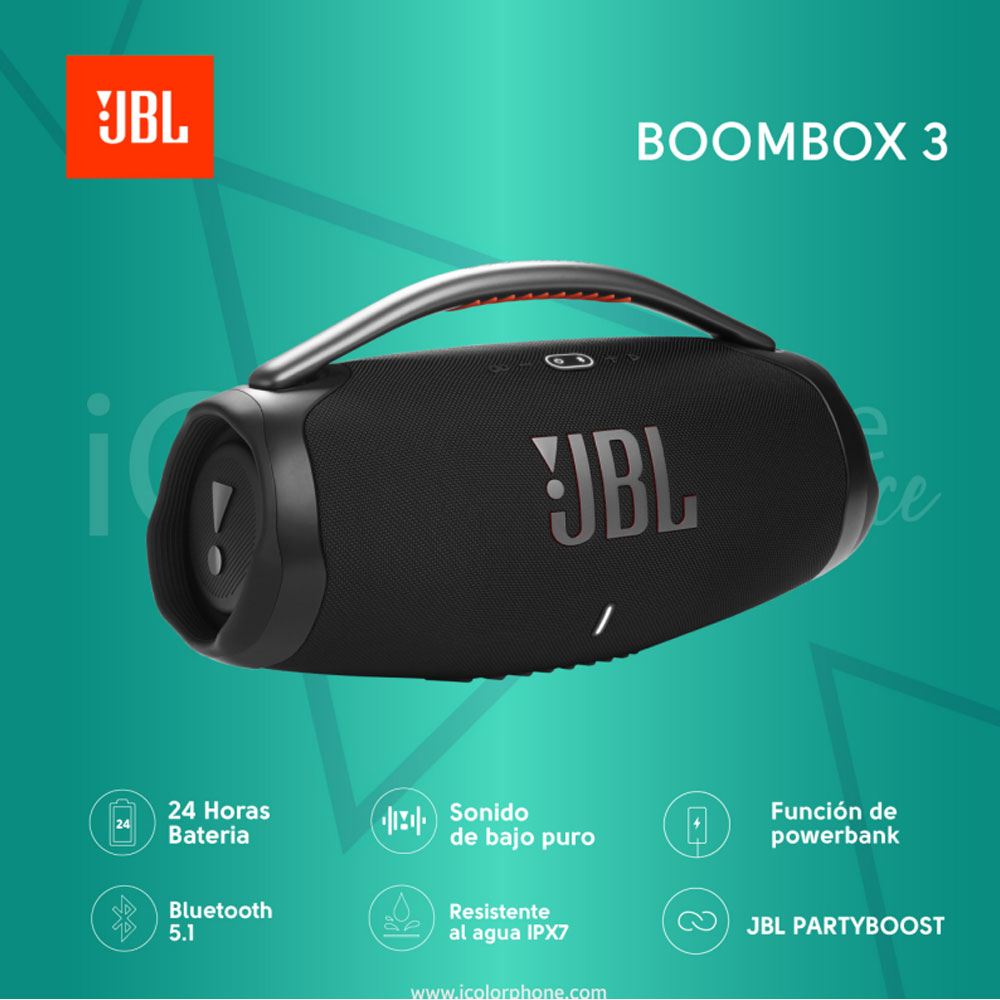 Speaker JBL BOOMBOX 3 – Tim Moviles y Accesorios Originales